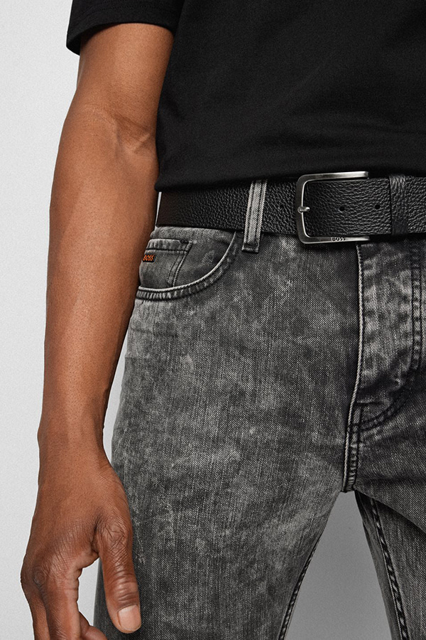 ΖΩΝΗ BOSS - 001 ΜΑΥΡΟ